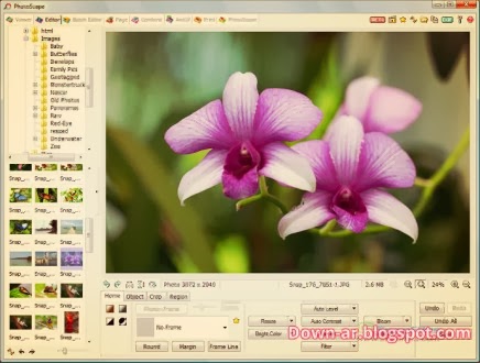 تنزيل برنامج فوتو سكيب, download photoscape 2014, تحميل برنامج الكتابة على الصور, واجهة برنامج فوتو سكيب
