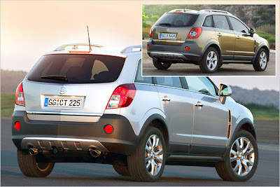 2011 2012 Opel Antara updated