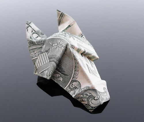 Magnifique Origami Dollar par Craig Sonnenfeld