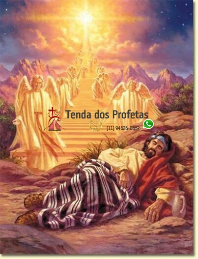 Então Jacó sonhou. Ele viu uma escada...