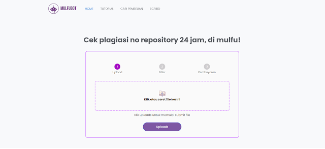 Cara Cek Plagiasi Skripsi atau Dokumen Secara Online