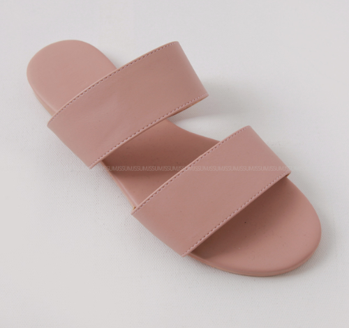 Single Tone Wide Upper Slippers