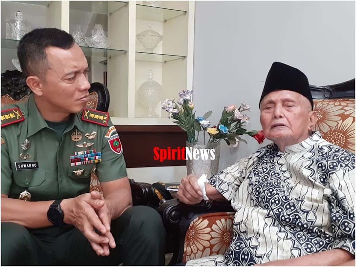 Danrem 141/ Tp, Temui Brigjen TNI (Purn) Bachtiar Karaeng Leo