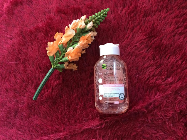 review garnier rose micellar water