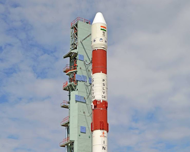 भारत का ताकतवर रक्षा सैटेलाइट ISRO आज छोड़ेगा , यह सेटेलाइट बनेगा अंतरिक्ष में भारत की दूसरी खुफिया आंख, PSLV रॉकेट की 50वीं उड़ान