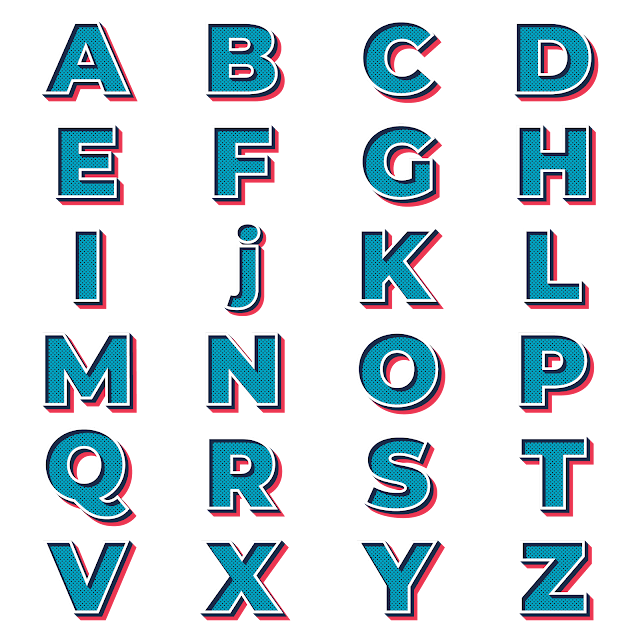 A to Z vintage alphabet bundle. Vintage alphabet collection. Retro typography letters. Vintage Color alphabet. A to Z letter design. Stylish calligraphy font with retro colors. Calligraphy font design with A-Z English letters.