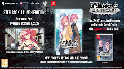Chaos Head Noah Chaos Child Double Pack Nintendo Switch Overview