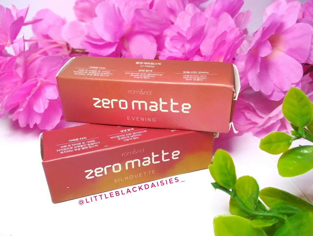 ROMAND ZERO MATTE LIPSTICK SWATCH REVIEW