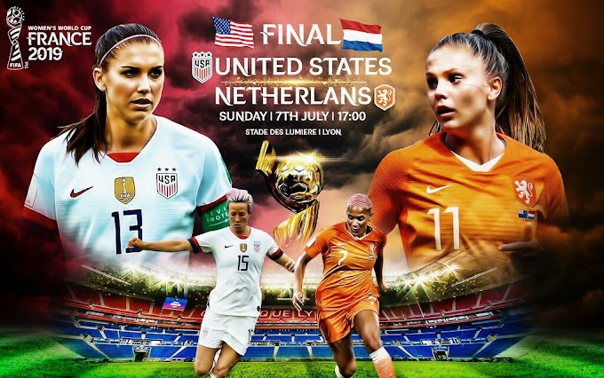 EUA x Holanda - Final da Copa do Mundo Feminina 2019 - Data, horário, TV e Local