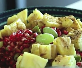 Homemade fruit chaat recipe