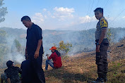 Api Membakar Lahan di gunung Pedatuan kaero Sangalla, diduga ini penyebabnya