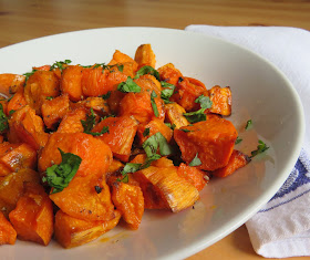 Roasted Sweet Potato Salad with Lime & Honey