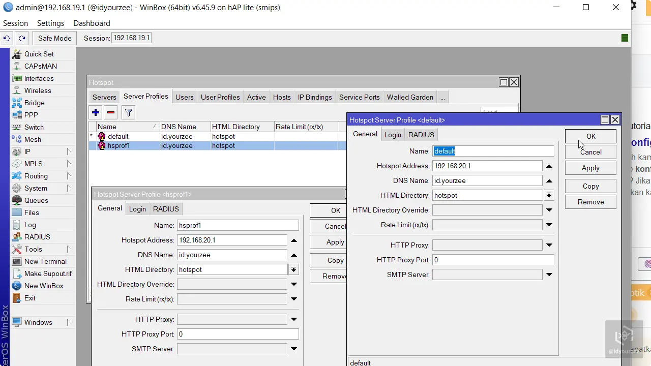 Tutorial Lengkap Konfigurasi Mikrotik untuk Hotspot Voucher Bagian IV