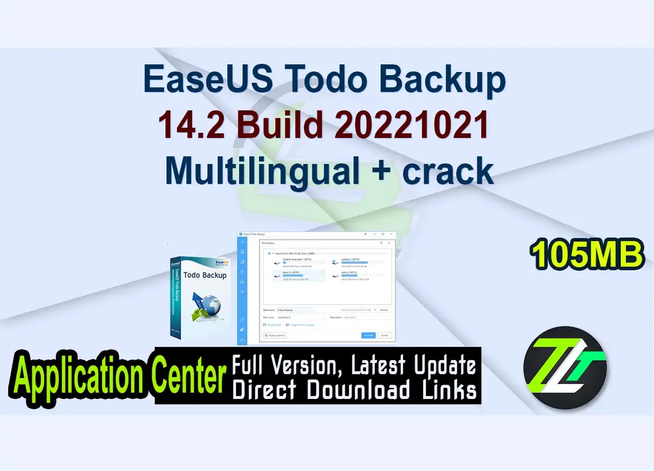 EaseUS Todo Backup 14.2 Build 20221021 Multilingual + crack