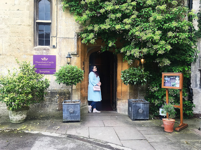 Thornbury Castle 21st Birthday Celebration Afternoon Tea Plus Size Summer Fashion Outfit Inspiration