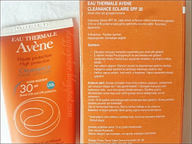 Avene Yağlı ve Akneli Ciltler İçin 30 Spf Güneş Kremi