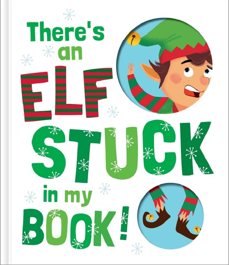 There's an elf stuck in my book cover