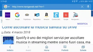 trucchi samsung internet