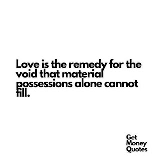 love and money quote