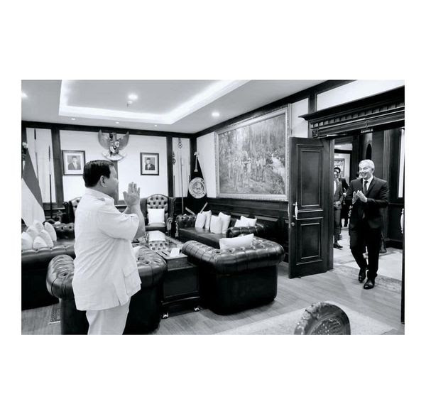 Prabowo Subianto Berterima Kasih atas Kunjungan Mantan Perdana Menteri Inggris, Tony Blair