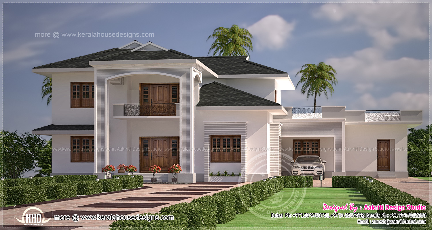 nice villa elevation