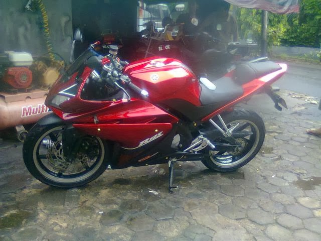 Foto Modif Vixion Sport Elegan Model R125 Biaya Rp 11 Jutaan