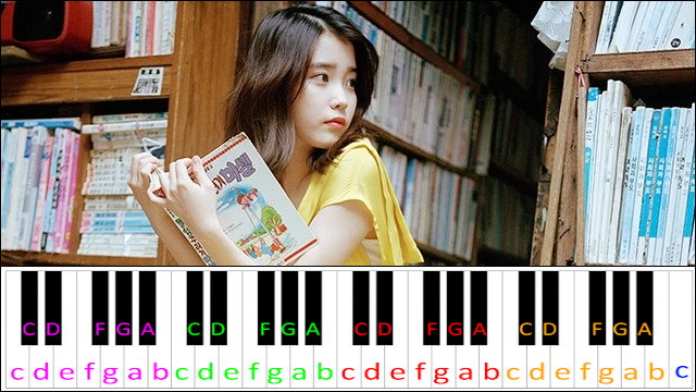 My old story by IU Piano / Keyboard Easy Letter Notes for Beginners