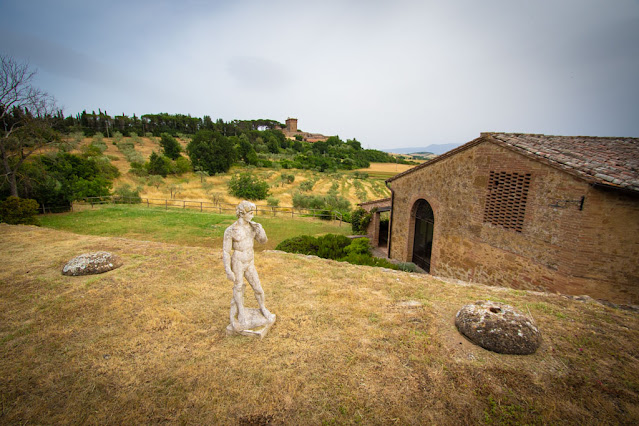 Palazzo Massaini-La Pieve-Vista su Palazzo Massaini