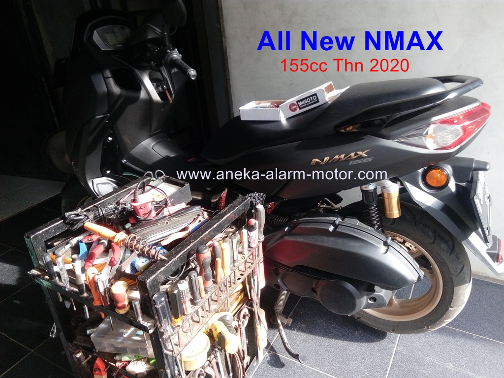 Cara pasang alarm motor All New Nmax 2020