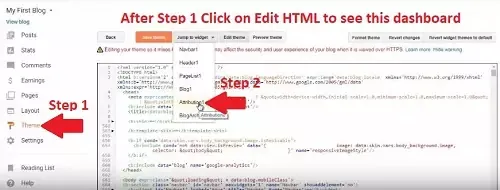 Enabling the remove option for attribution widgets