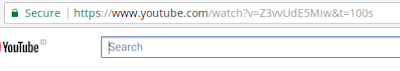 YouTube video URL