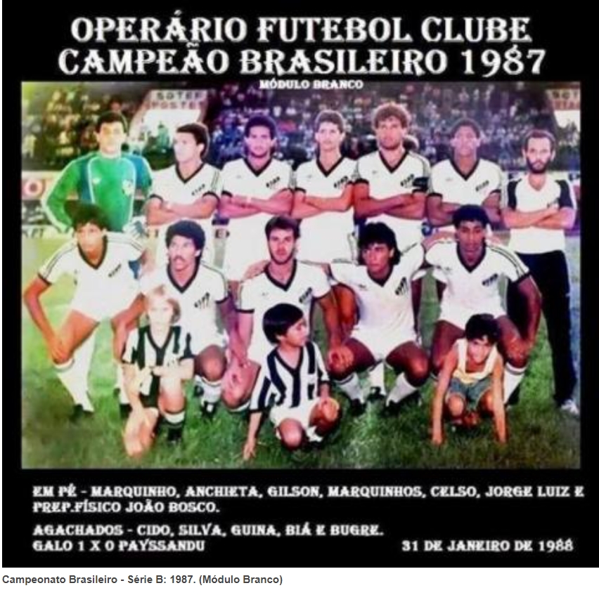 Barcelos FC: Central campeão da Série B de 1986? Confira os torneios  nacionais de acesso não oficiais