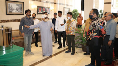 Menteri Agama Tinjau Dan Tes Layanan Jemaah Haji Di Makkah