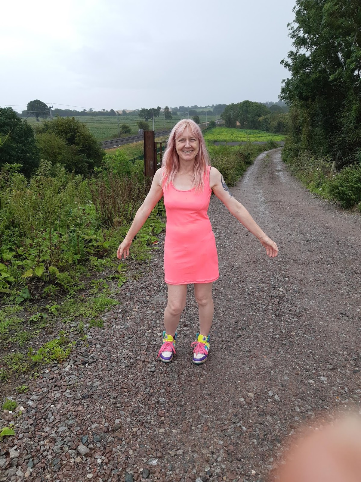 https://brackencrafts.blogspot.com/2019/08/fluorescent-pink-dress-and-t-shirt.html