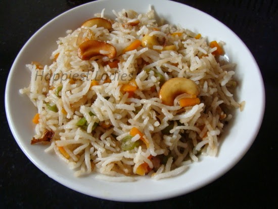 vegetable fried rice chinese recipe