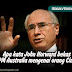 Apa kata John Horward bekas PM Australia mengenai orang Cina