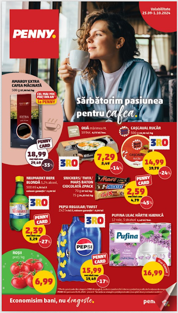 PENNY catalog - brosura 25.09 - 01.10 2024 →  PENNY CARD Campanii  |  Super Oferte