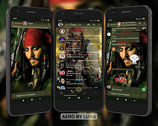 Jack Sparrow Theme For YOWhatsApp & Aero WhatsApp By Luna