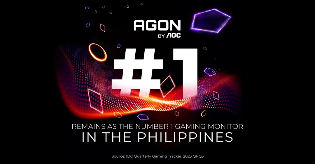 AOC Continues Dominance as the Philippines' Premier Gaming Monitor Brand for Q3 2023