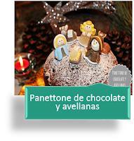 PANETTONE DE CHOCOLATE Y AVELLANAS