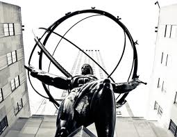 Atlas statue Rockefeller Center NYC