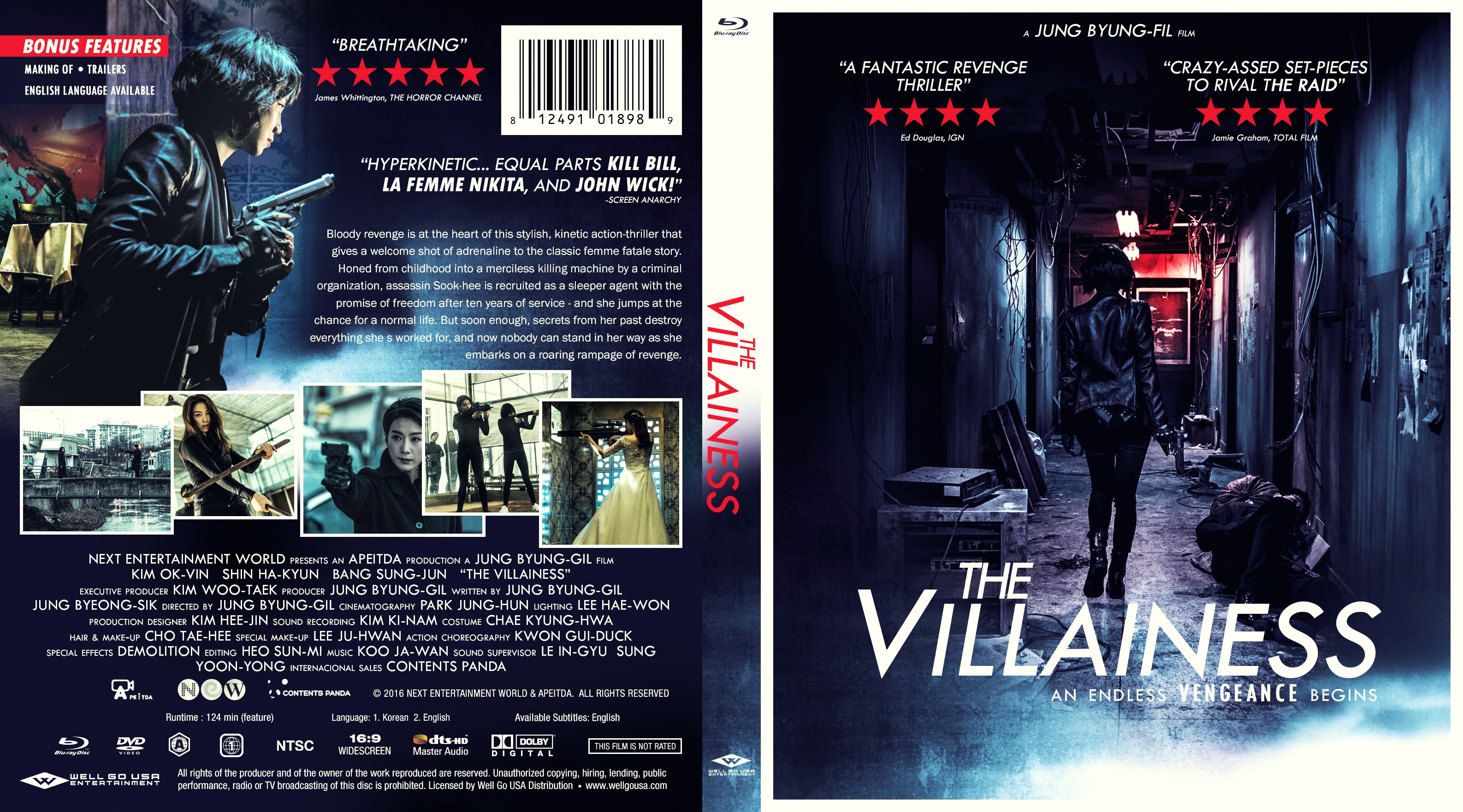 The Villainess Bluray Cover  Cover Addict - DVD, Bluray 