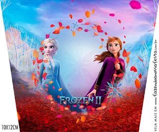 Frozen 2: Free Printable Candy Bar Labels.