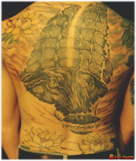 crocodile tattoo for body