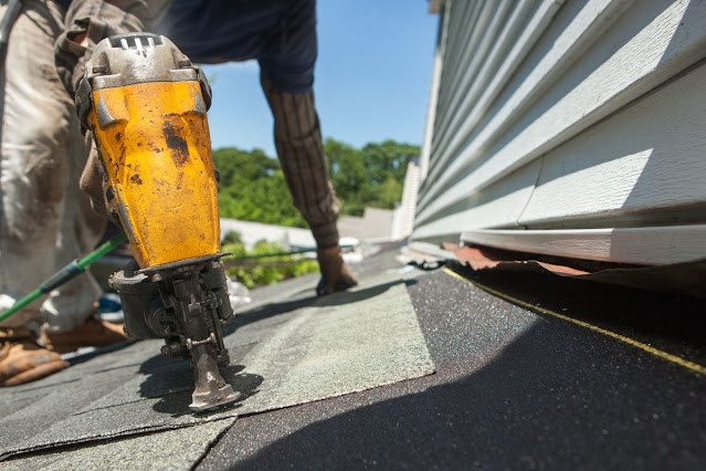 Asphalt roof replacement