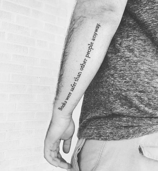 50 Best  Quote  Tattoos  For Men Women 2019 TattoosBoyGirl