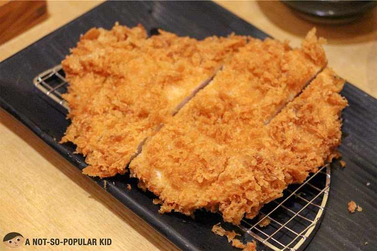 Chicken Cutlet Set of Saboten Japanese Restaurant