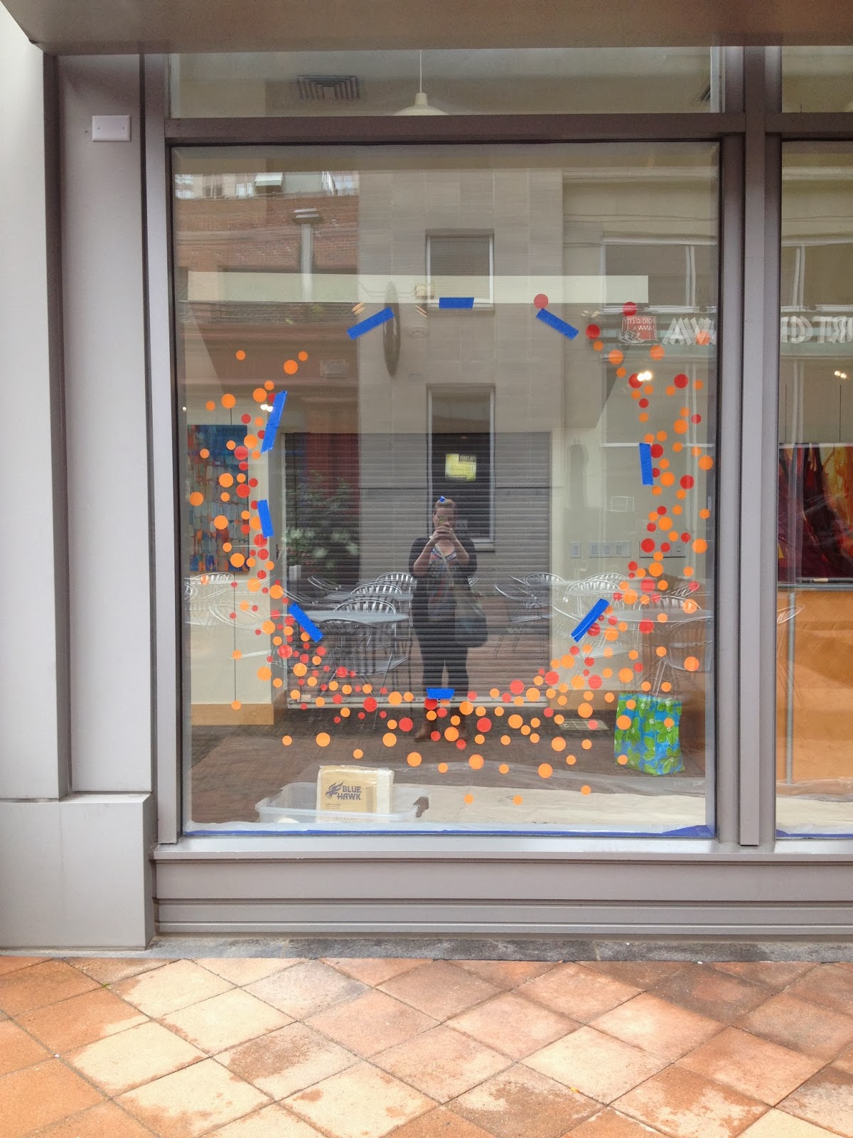 Kathryn Godwin Visual Artist Sozo Gallery Window Display 