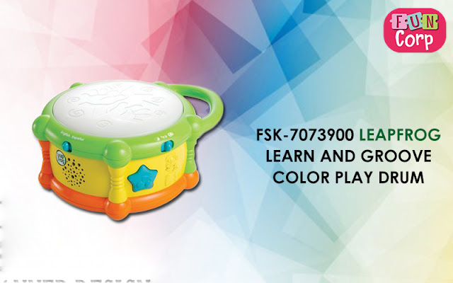 FSK-7073900 LEAPFROG LEARN AND GROOVE COLOR PLAY DRUM