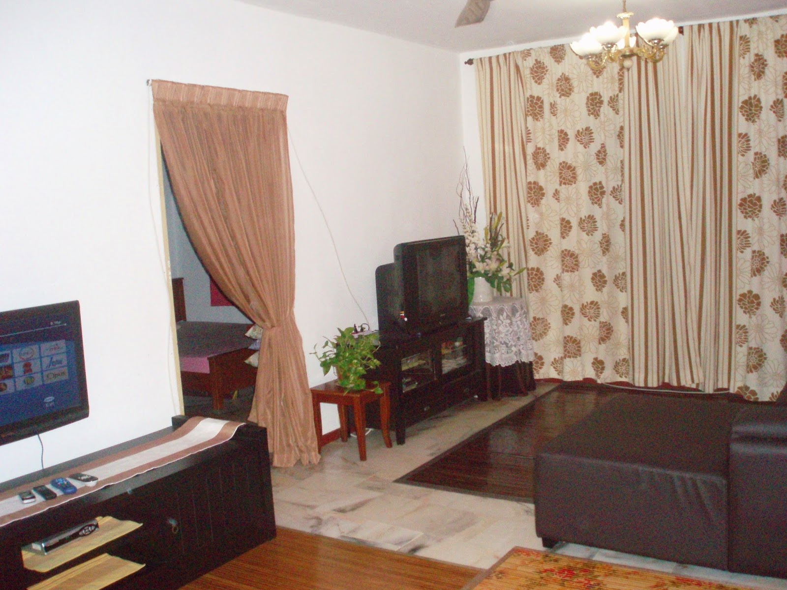 Dekorasi Ruang Tamu Rumah Flat Ayu Rashid Dekorasi Ruang Tamu Rumah Flat Ayu Rashid